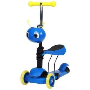 Трехколесный самокат Graffiti 7350703 (синий) Трехколесный самокат Graffiti 7350703 (синий)