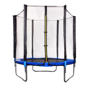 Батут Atlas Sport 140 см с внешней сеткой (на пружинах)