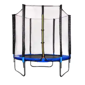 Батут Atlas Sport 140 см с внешней сеткой (на пружинах)