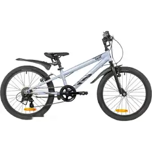 Детский велосипед Novatrack Racer 20 20SH6V.RACER.GR6 (серый)
