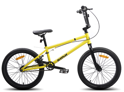 Велосипед Racer Kush 20 (желтый)