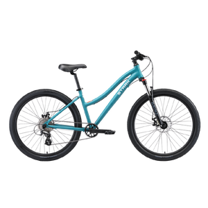 Велосипед Stark Luna 26.1 D (M/16, бирюзовый матовый/белый призрак)