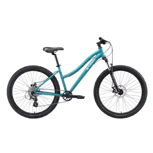 Велосипед Stark Luna 26.1 D (M/16, бирюзовый матовый/белый призрак)