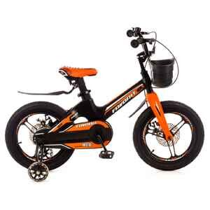 Детский велосипед Favorit PRESTIGE 16 (черный/оранжевый) PRS-16ORW