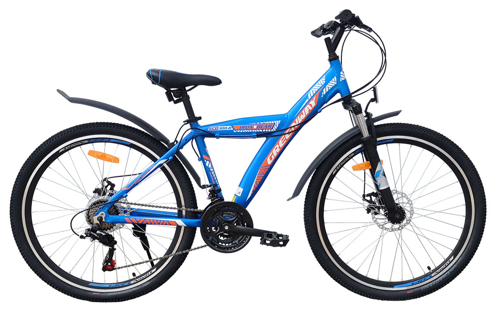Велосипед Greenway ECO300-H (15.5, синий, 2021)