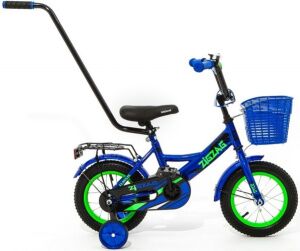 Детский велосипед Zigzag Classic 12 с ручкой (синий) ZG-1203 Детский велосипед Zigzag Classic 12 с ручкой (синий) ZG-1203