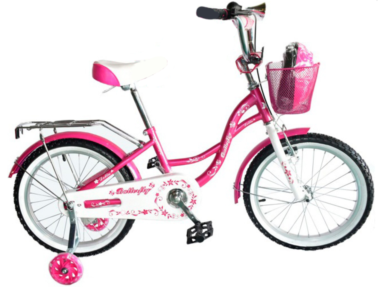 Детский велосипед DELTA Butterfly 16 (розовый, 2020)