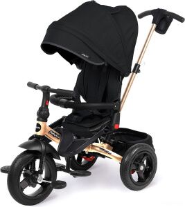 Детский велосипед Moby Kids Leader 360° 12x10 AIR (черный)