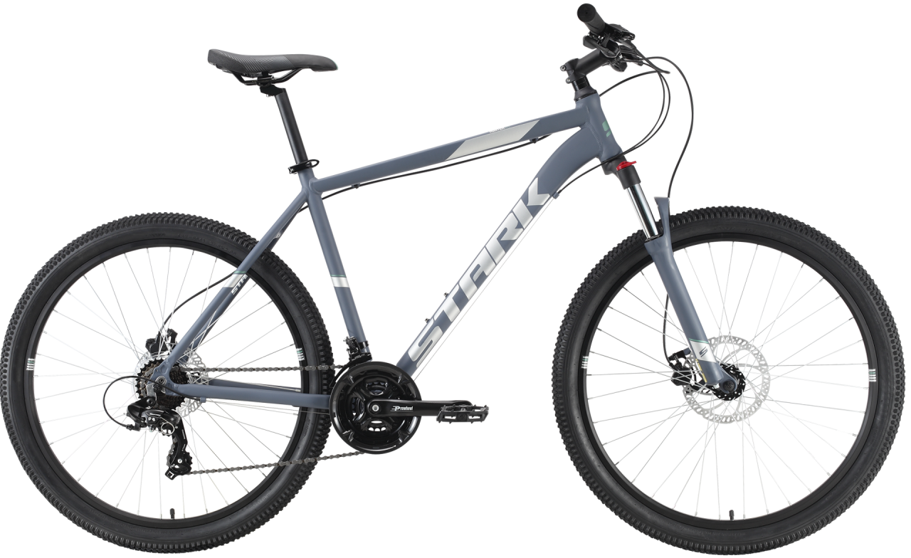 Велосипед Stark Hunter 27.2 HD (20, серый, 2021) HD00000028