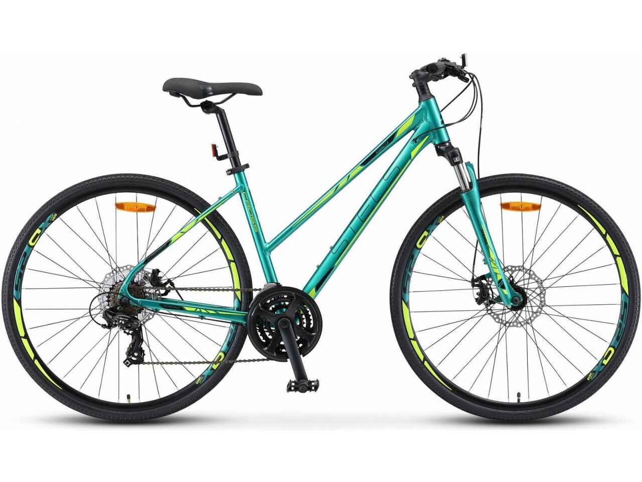 Велосипед Stels Cross 130 MD Lady 28 V010 (зеленый, 2019)