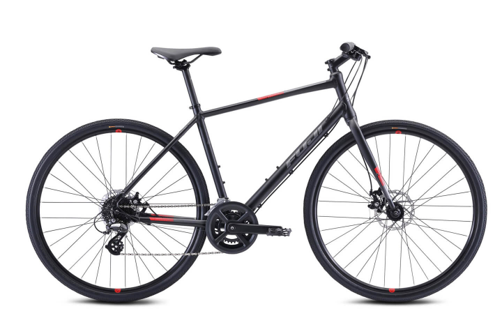 Велосипед Fuji Absolute 1.9 USA A2-SL (17, черный металлик, 2021)