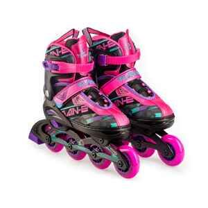 Роликовые коньки TIAN-E TE-781PNM (р. 35-38)