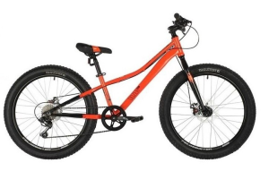 Велосипед Novatrack Dozer STD 24 (12, оранжевый, 2021)