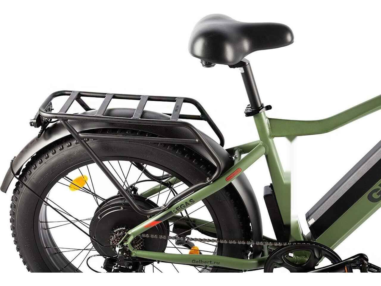 Электровелосипед Gelbert Pegas 2 ULTRA (хаки) Электровелосипед Gelbert Pegas 2 ULTRA (хаки)
