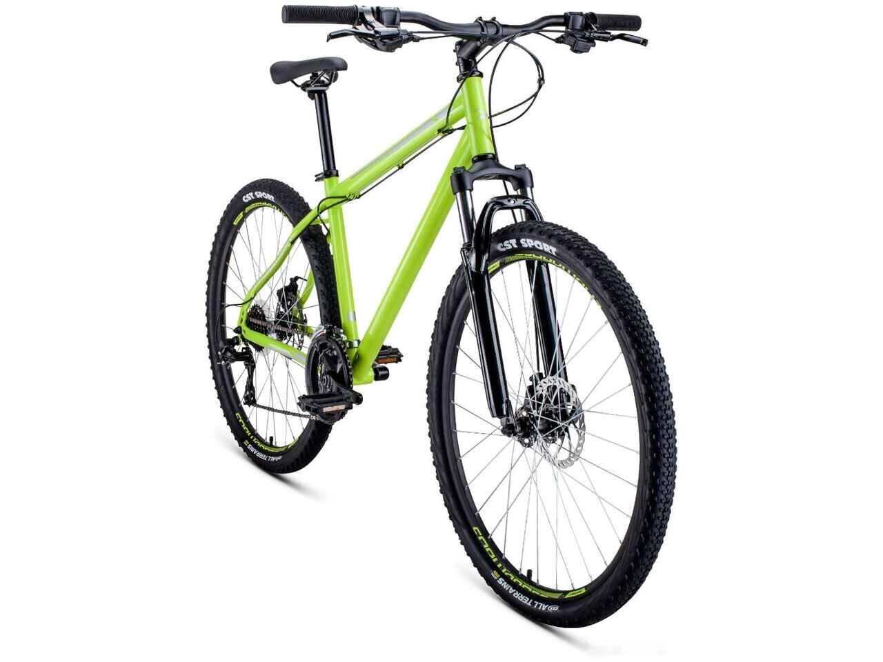 Велосипед Forward Sporting 27.5 2.0 disc р.17 2021 (зеленый)