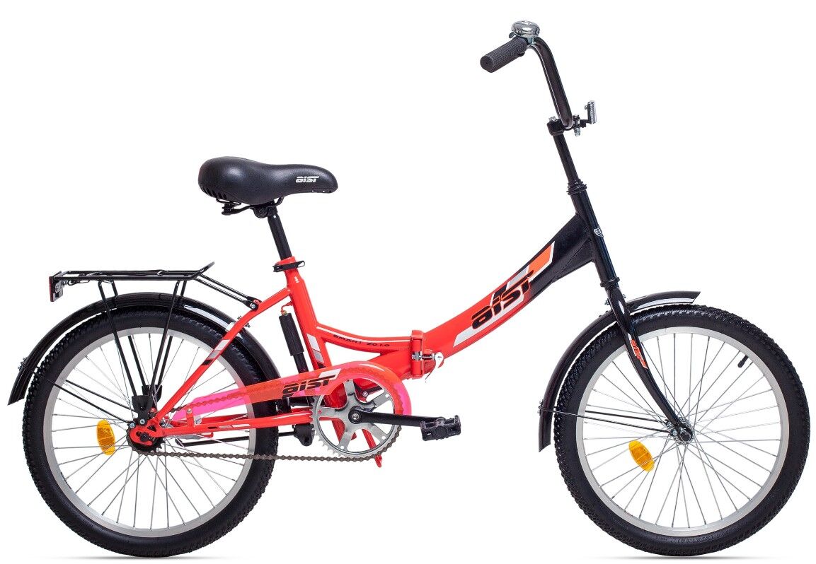 Велосипед Aist Smart 20 1.0 (20, красный/черный, 2020)