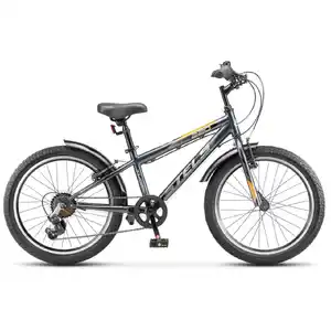 Детский велосипед Stels Turbo 220 V 20 Z010 (6-ск.) (серый, 2025)