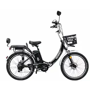 Электровелосипед Smart8 Venera Lite (черный)