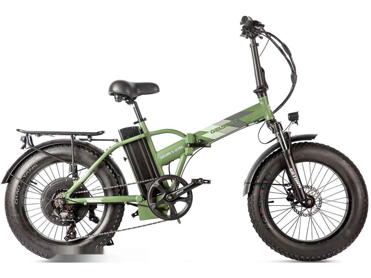 Электровелосипед Gelbert Saturn 5 ULTRA (хаки) Электровелосипед Gelbert Saturn 5 ULTRA (хаки)