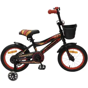 Детский велосипед Favorit Biker 14 (черный/красный) BIK-14RD