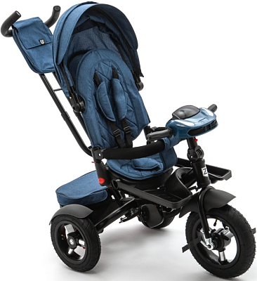 Детский велосипед Zigzag LUX 5099 12/10 синий 33553