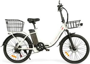 Электровелосипед SameBike City Master MY-E04 (белый)