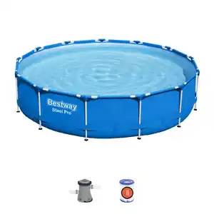 Бассейн Bestway Steel Pro Max 5612E (396x84, с фильтр-насосом)