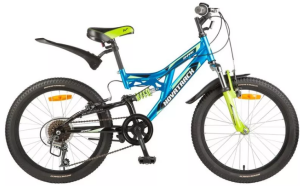 Детский велосипед Novatrack Shark 20 (синий) 20SS6V.SHARK.BL20 Детский велосипед Novatrack Shark 20 (синий) 20SS6V.SHARK.BL20