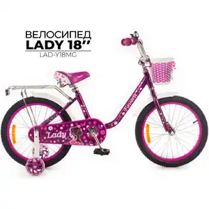 Детский велосипед Favorit Lady 18 (фиолетовый) LAD-Y18MG