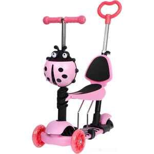 Трехколесный самокат Graffiti 7350701 (розовый) Трехколесный самокат Graffiti 7350701 (розовый)