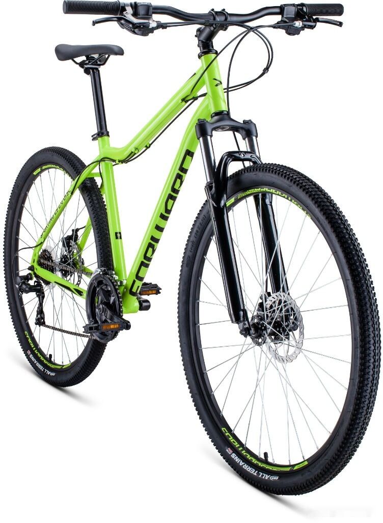 Велосипед Forward Sporting 29 2.0 disc р.17 2021 (зеленый)