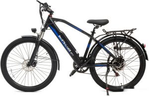 Электровелосипед Smart Balance City 2024 (черный/синий)