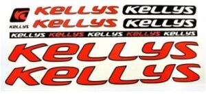 Комплект наклеек No name Kellys (3332 Red) Комплект наклеек No name Kellys (3332 Red)