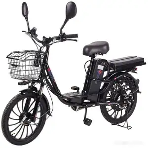 Электровелосипед Smart8 Dacha Lux (черный)