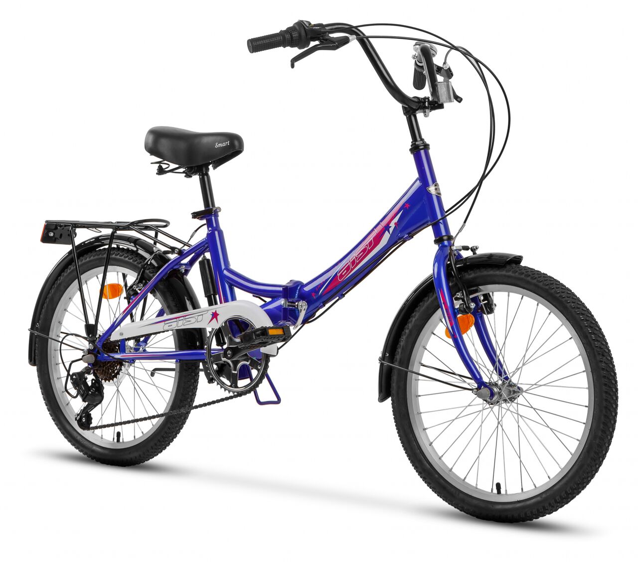 Велосипед Aist Smart 20 2.0 (синий, 2021)