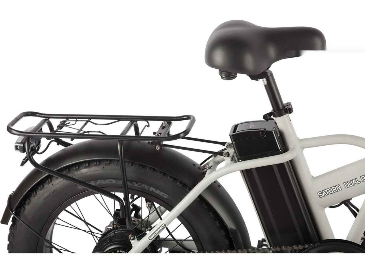 Электровелосипед Gelbert Saturn Dual PRO (серый) Электровелосипед Gelbert Saturn Dual PRO (серый)