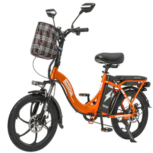 Электровелосипед Minako F7 оранжевый