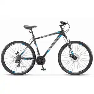 Велосипед Stels Navigator 700 MD 27.5 F020 р.21 2024 (Черный матовый)
