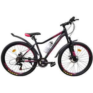 Велосипед GreenLand Sunset 26 (17, черный/розовый)