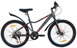 Велосипед GreenLand Formula 26 7S (16, черный/красный)