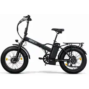 Электровелосипед Eltreco BAD DUAL NEW (черный матовый)