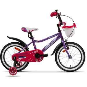 Детский велосипед Aist Wiki 16 (фиолетовый/розовый, 2023)