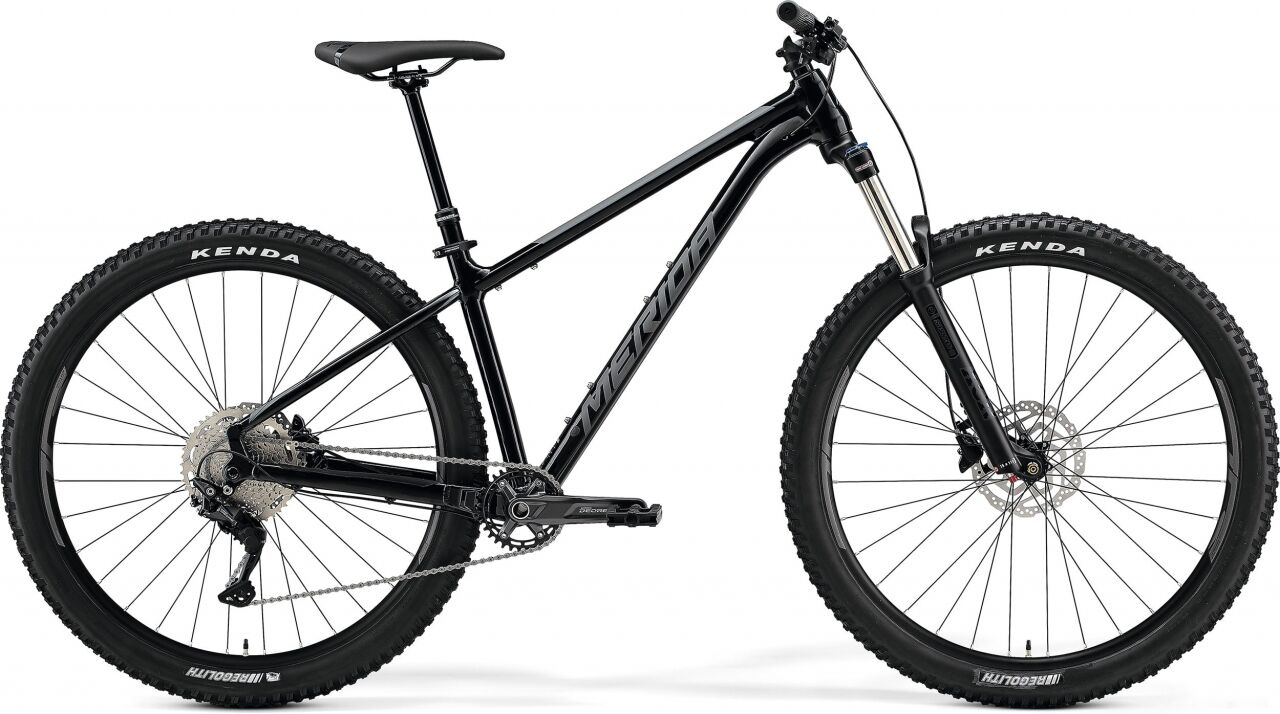 Велосипед Merida Big.Trail 400 XL 2021 (глянцевый черный/матовый серый)