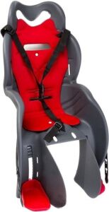 Детское велокресло HTP Sanbas P (темно-серый) Детское велокресло HTP Sanbas P (темно-серый)