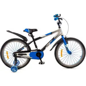 Детский велосипед Favorit Sport 20 (черный/синий) SPT-20BL2