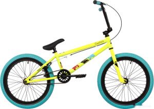 Велосипед Novatrack Wolf 2024 20BMX.WOLF.GN4 (зеленый)