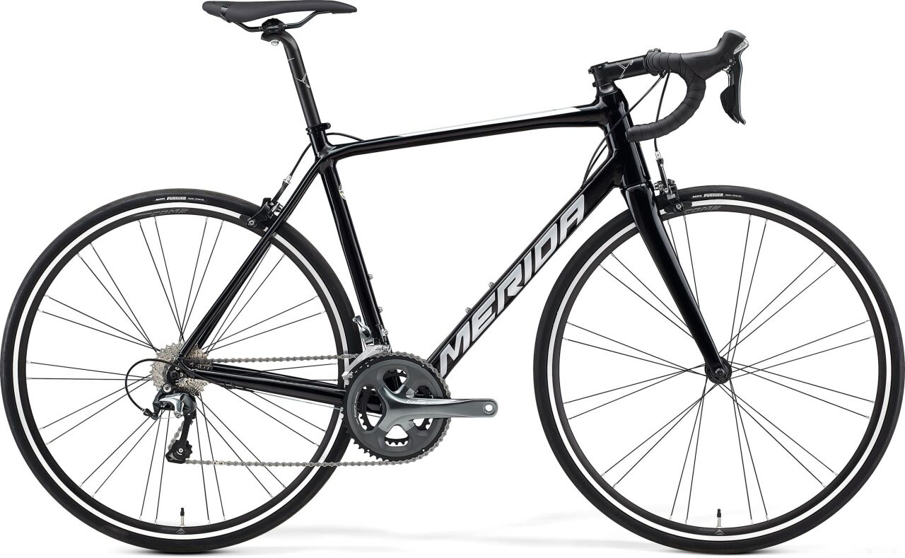 Велосипед Merida Scultura 300 RIM M/L 2021 (металлический черный)