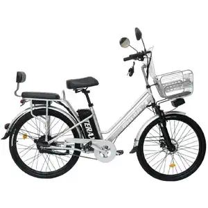 Электровелосипед Terax ALFA NS008 (серебро)