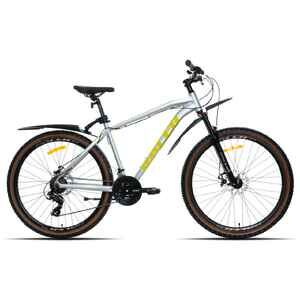 Велосипед Racer XC90 27.5 (18, серебристый глянец, 2025)
