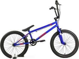 Велосипед Stark Madness BMX 1 2025 (ярко-синий/красный/черный)